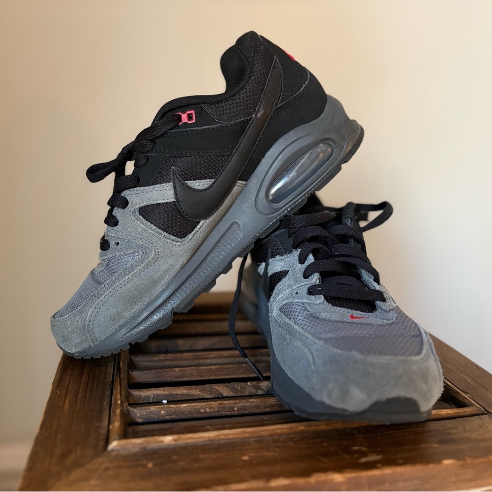 Nike Air Max Men's Black and Gray Sneakers - Picture 2 of 7